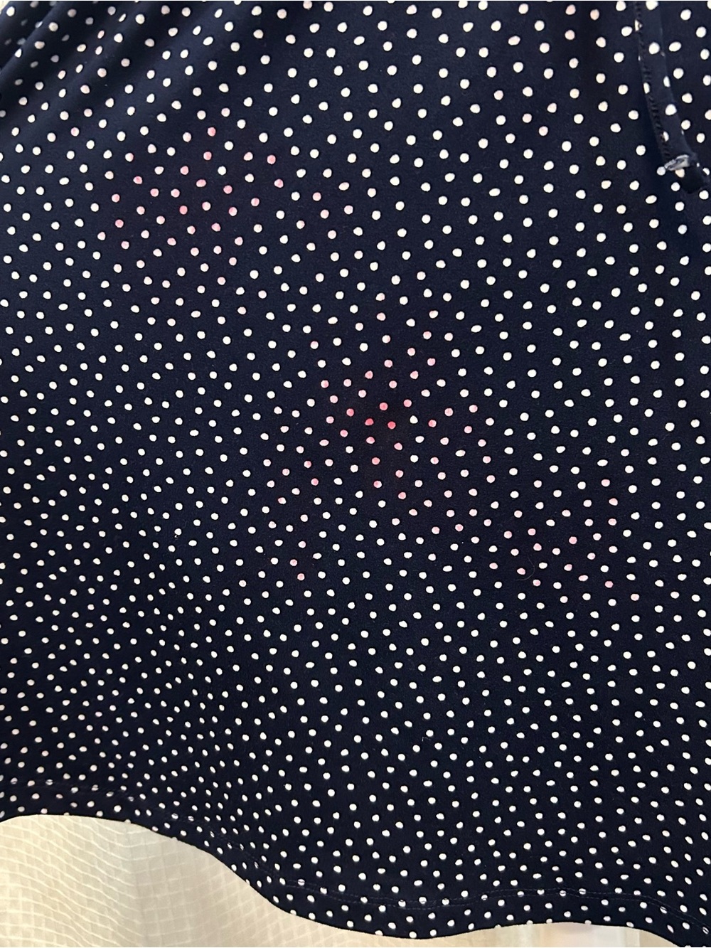 La Vi En Rose Navy Polka Dot Mini Dress - Picture 2 of 7